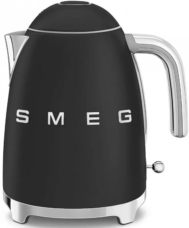 Чайник 1,7 л Smeg 50 Style Матовый Черный (KLF03BLMEU) - Фото nav 1
