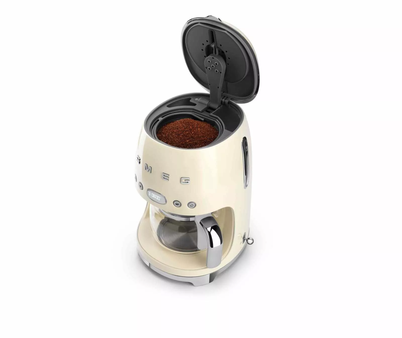 Крапельна кавоварка Smeg 50 Style Кремова (DCF02CREU) - Фото nav 4