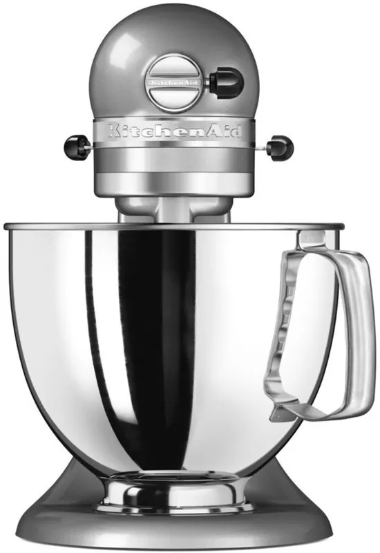 Миксер планетарный KitchenAid Серебристый, объем чаши 4,83 л (5KSM125ECU) - Фото nav 2