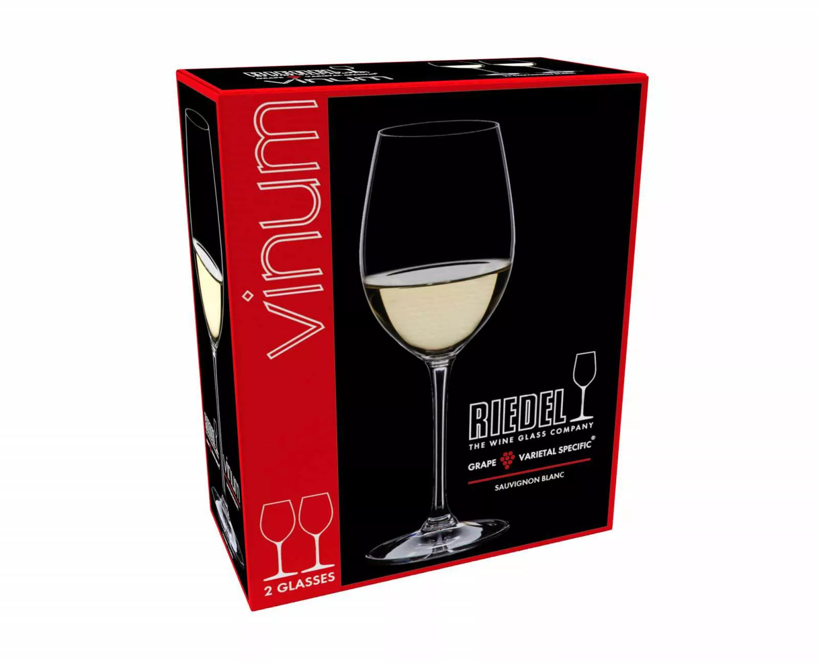 Набір келихів для білого вина Sauvignon blanc Riedel Vinum, об'єм 0,35 л, 2 шт. (6416/33) - Фото nav 6