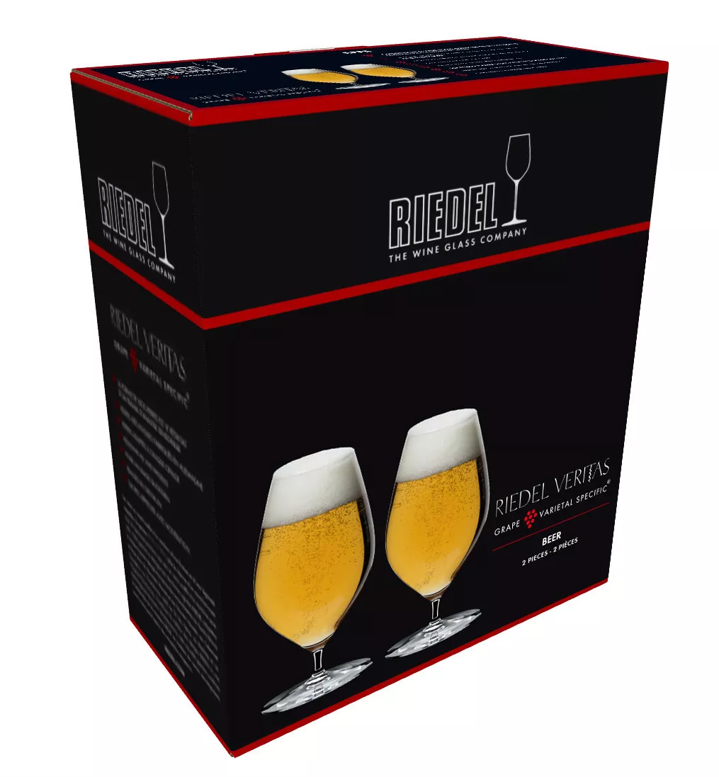 Набор бокалов для пива Riedel Veritas, объем 0,435 л, 2 шт. (6449/11) - Фото nav 4