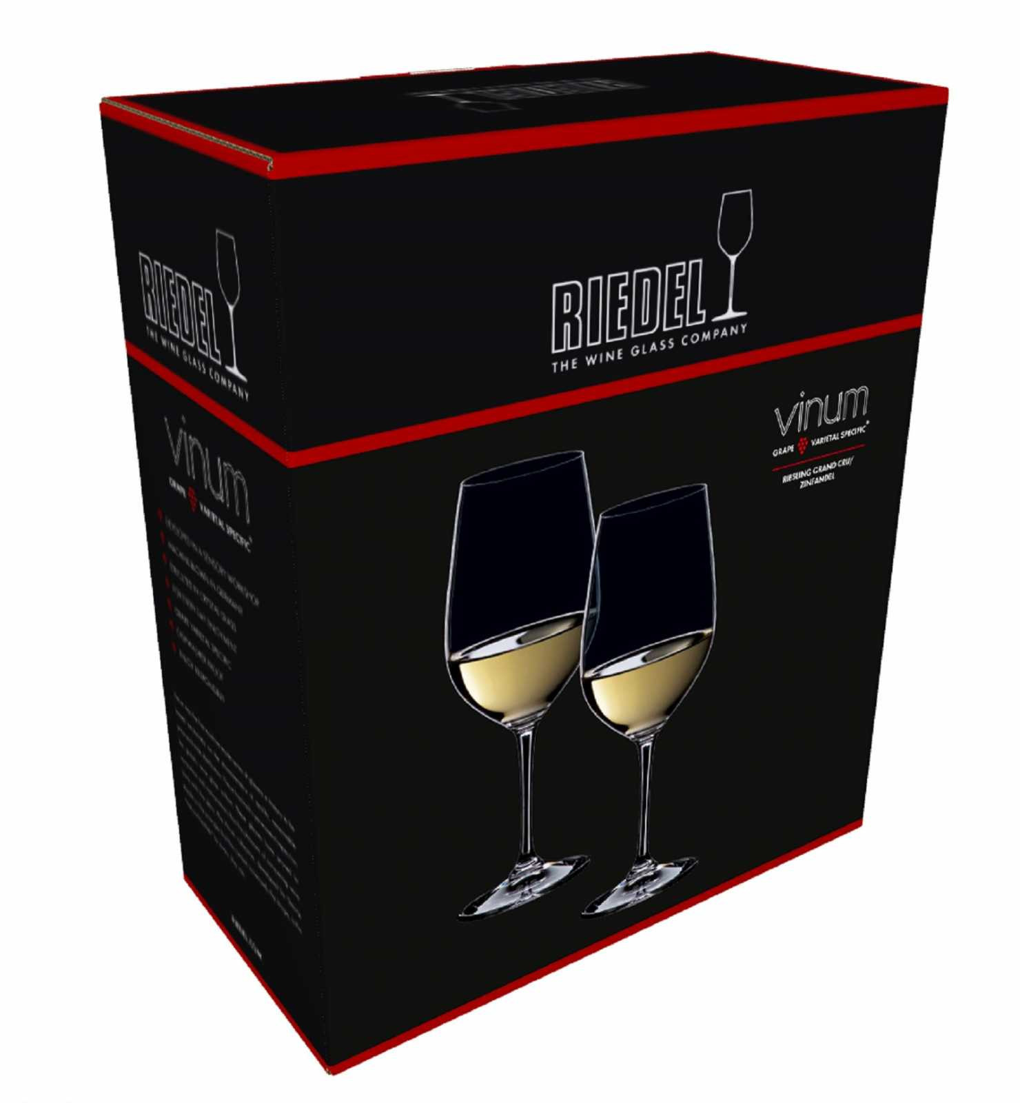 Набор бокалов для белого вина ZINFANDEL/RIESLING 0,4 л 2 шт Riedel Vinum (6416/15) - Фото nav 4
