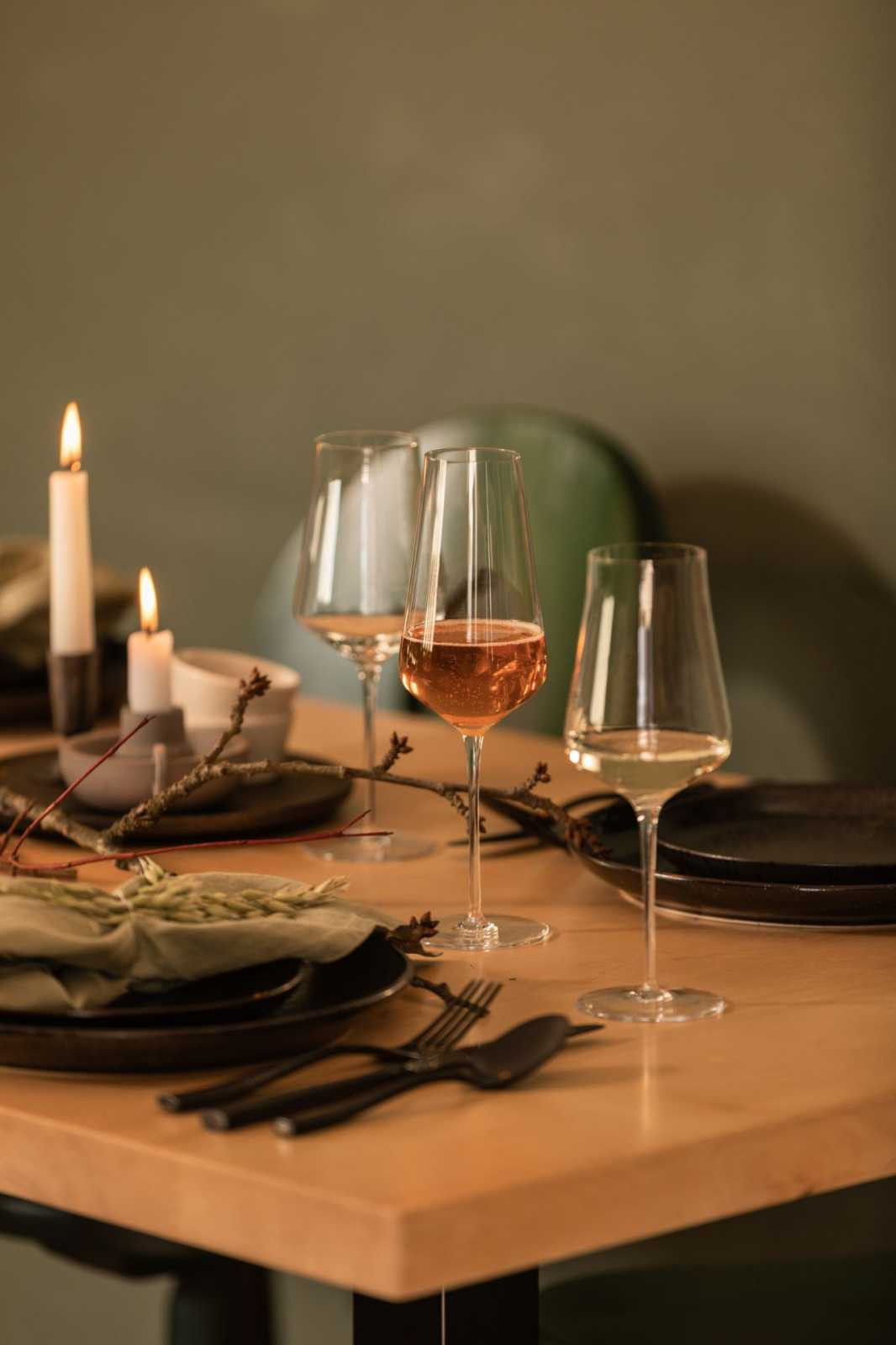 Набір келихів для шампанського Schott Zwiesel Duo, об'єм 0,378 л, 2 шт (123474) - Фото nav 4