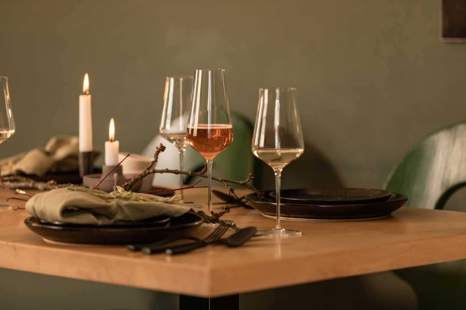 Набір келихів для шампанського Schott Zwiesel Duo, об'єм 0,378 л, 2 шт (123474) - Фото nav 6