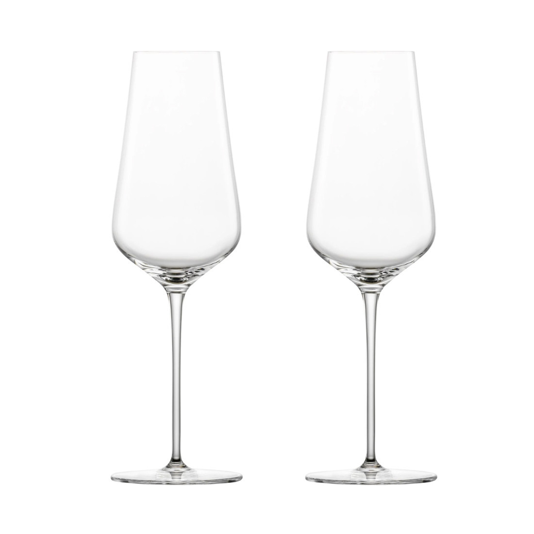 Набір келихів для шампанського Schott Zwiesel Duo, об'єм 0,378 л, 2 шт (123474) - Фото nav 1