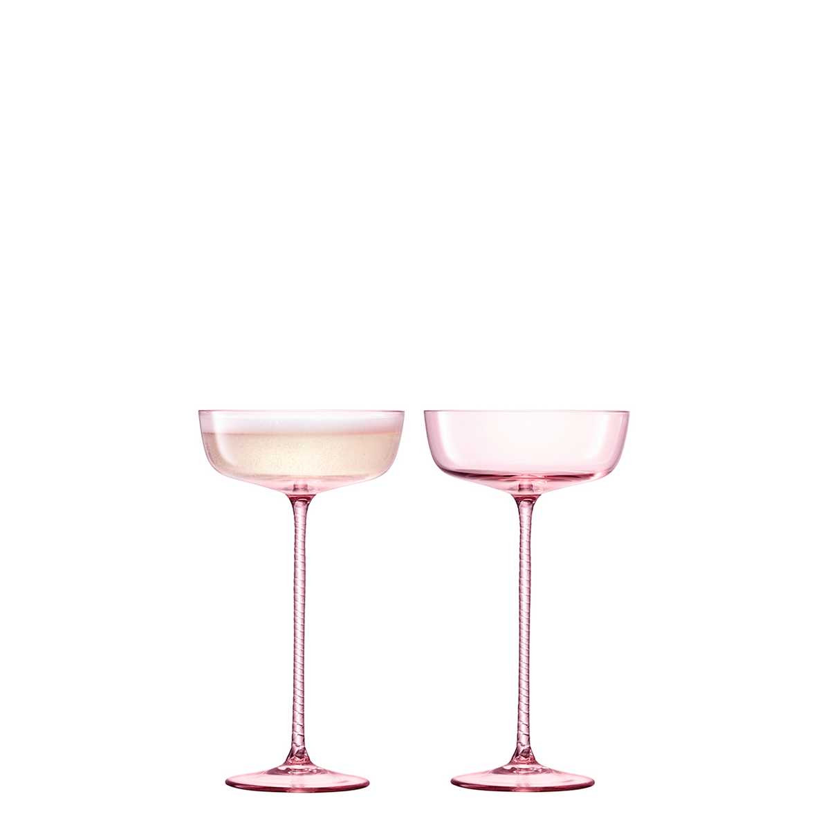 Набор бокалов для шампанского LSA Champagne Theatre, объем 0,19 л, 2 шт (G1554-07-163) - Фото nav 1
