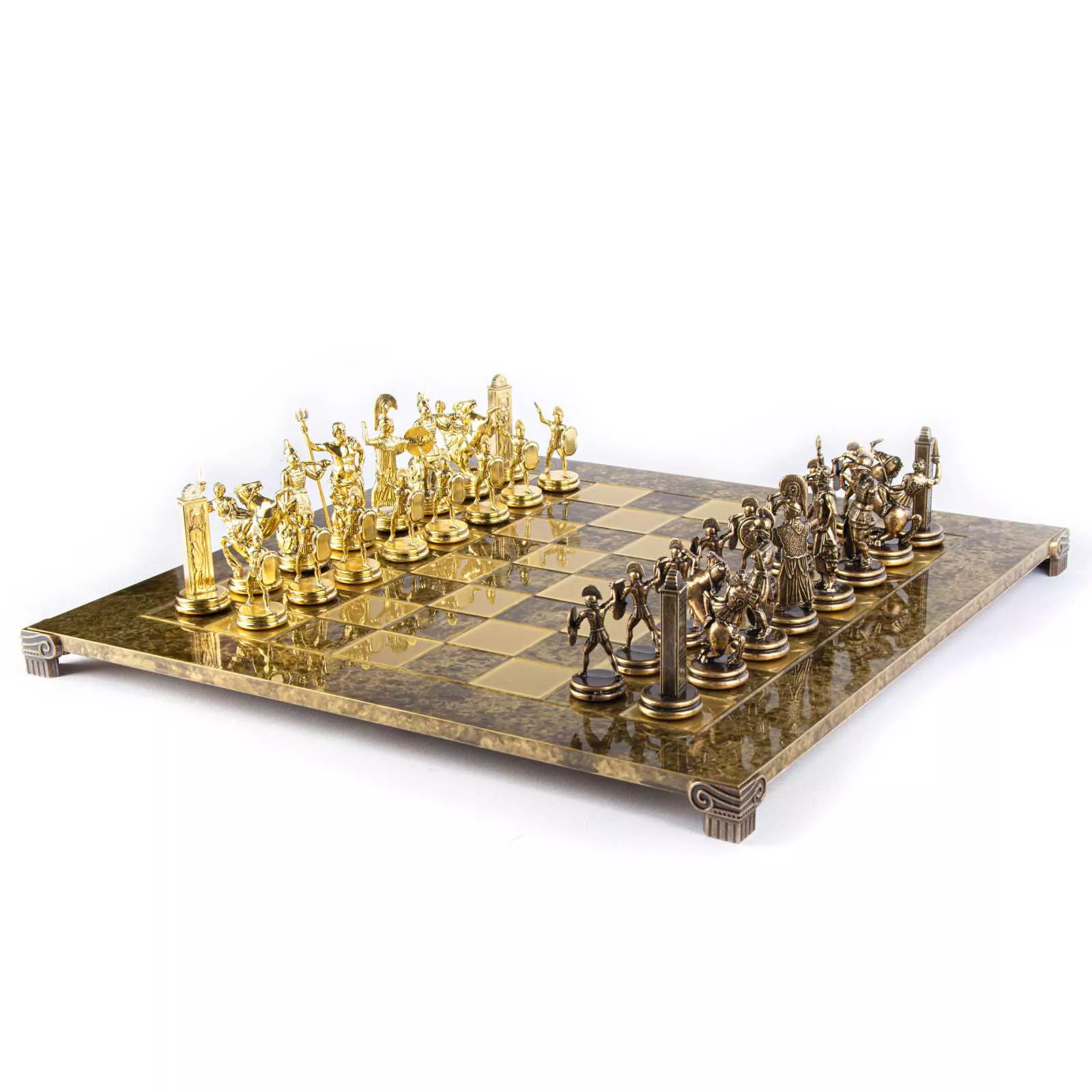 Игра шахматы Мanopoulos, размер 54*54 см, цвет золото-бронзовый (S19CBRO) - Фото nav 2
