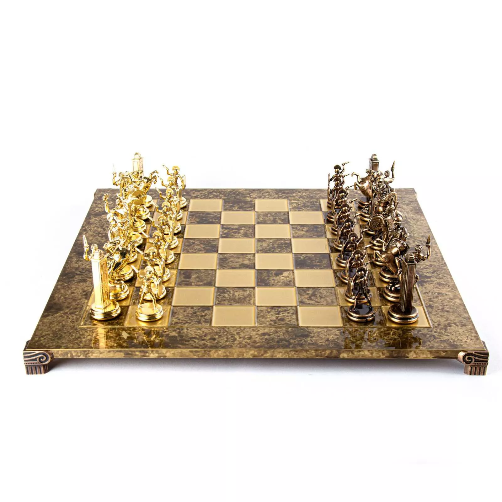 Игра шахматы Мanopoulos, размер 54*54 см, цвет золото-бронзовый (S19CBRO) - Фото nav 1