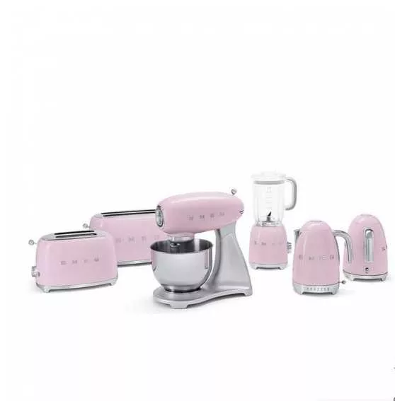 Тостер электрический на 2 тоста Smeg Розовый (TSF01PKEU) - Фото nav 4