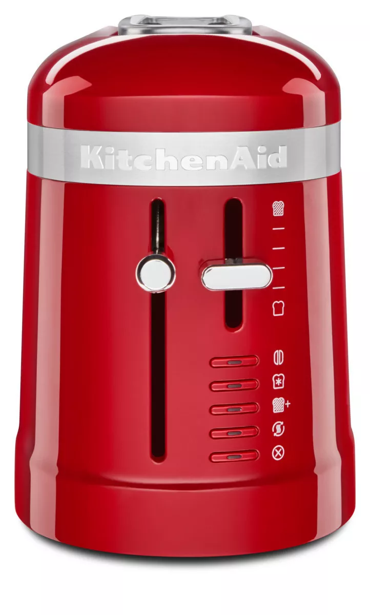 Тостер на 1 слот червоний KitchenAid (5KMT3115EER) - Фото nav 2
