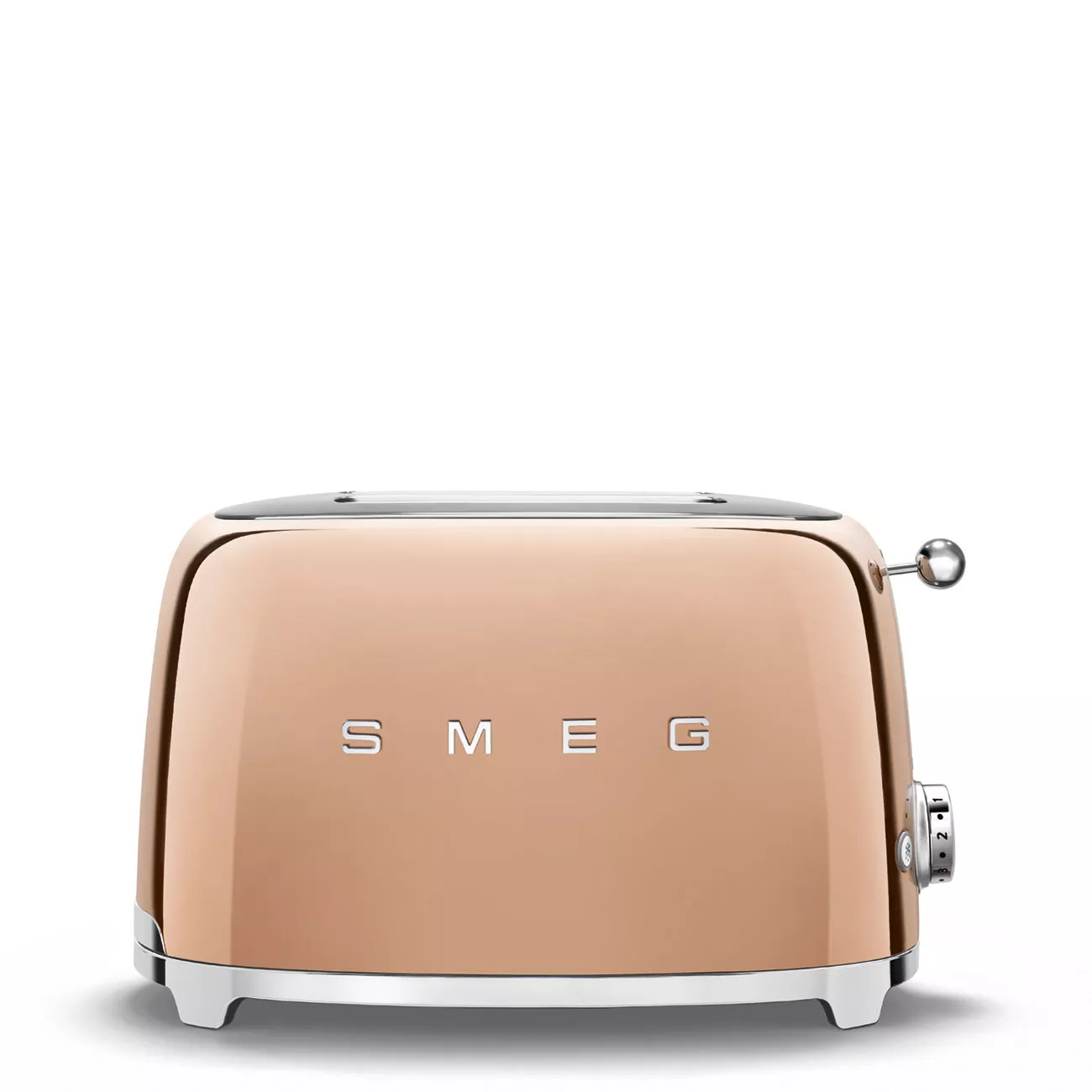 Тостер на 2 слота Smeg 50 Style Рожеве Золото (TSF01RGEU) - Фото nav 1