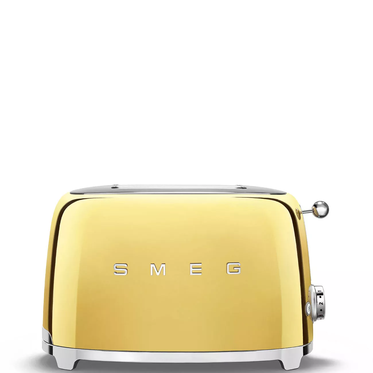 Тостер электрический на 2 тоста Smeg 50 Style Золото (TSF01GOEU) - Фото nav 1