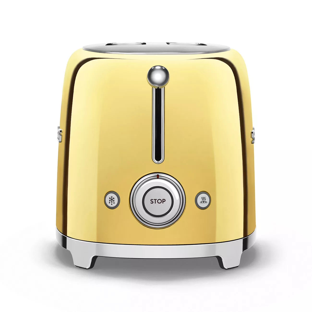 Тостер электрический на 2 тоста Smeg 50 Style Золото (TSF01GOEU) - Фото nav 3