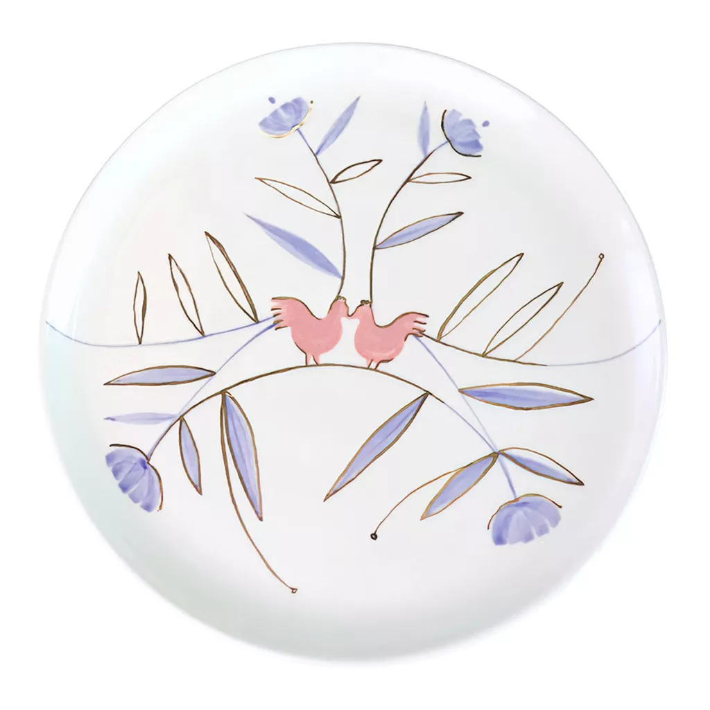 Блюдо Art-Hall Ceramics Spring Collection, диаметр 24 см (SP-0102023) - Фото nav 1