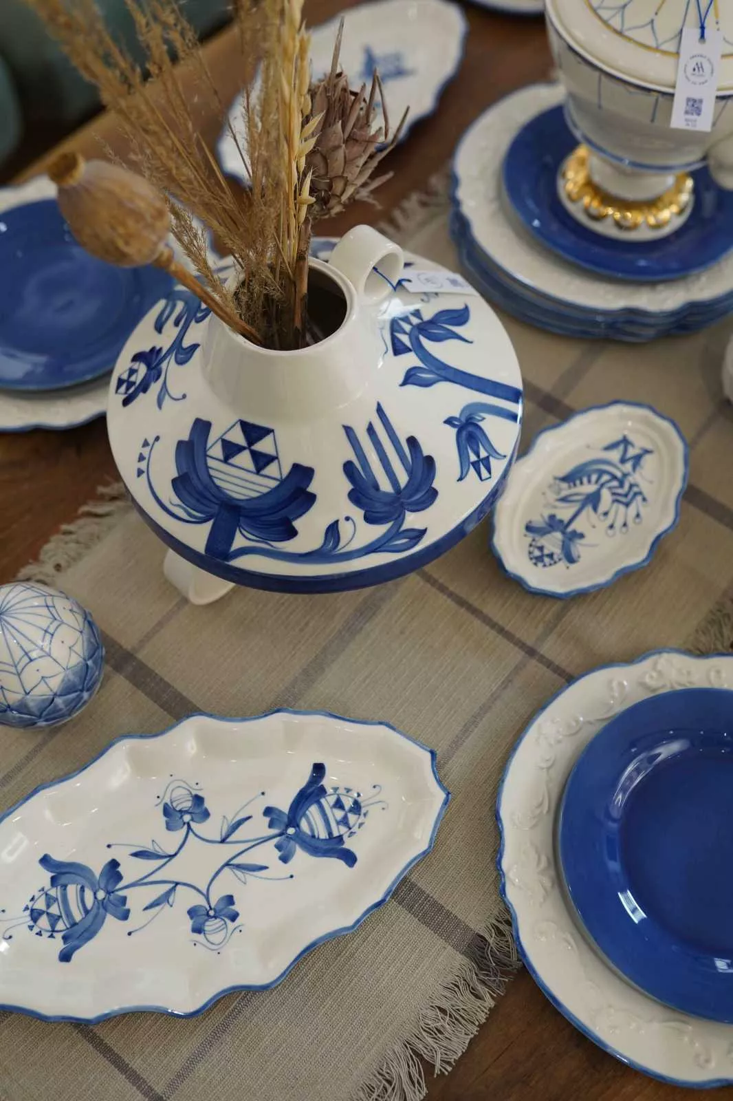 Блюдо Art-Hall Ceramics Ukrainian Collection, размер 30х16 см (UK-04013014) - Фото nav 6