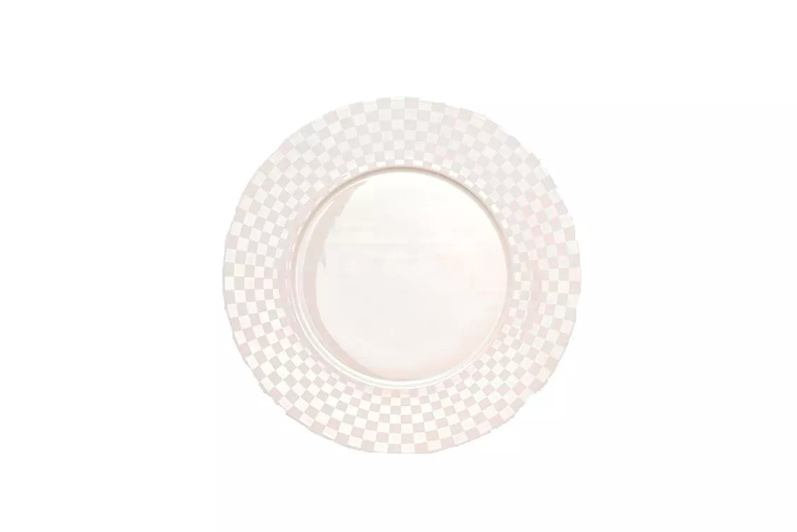 Блюдо Dibbern Cross White Squares, диаметр 32 см (10 032 200 03) - Фото nav 1