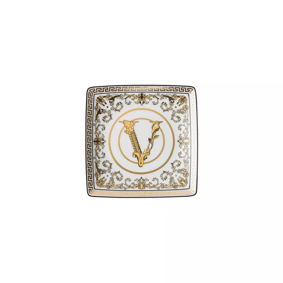 Блюдо квадратное 12 см Rosenthal Versace Virtus Gala White (11940-403730-15253) - Фото nav 1