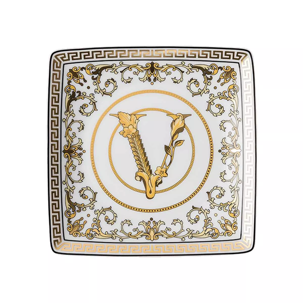 Блюдо квадратное 12 см Rosenthal Versace Virtus Gala White (11940-403730-15253) - Фото nav 2