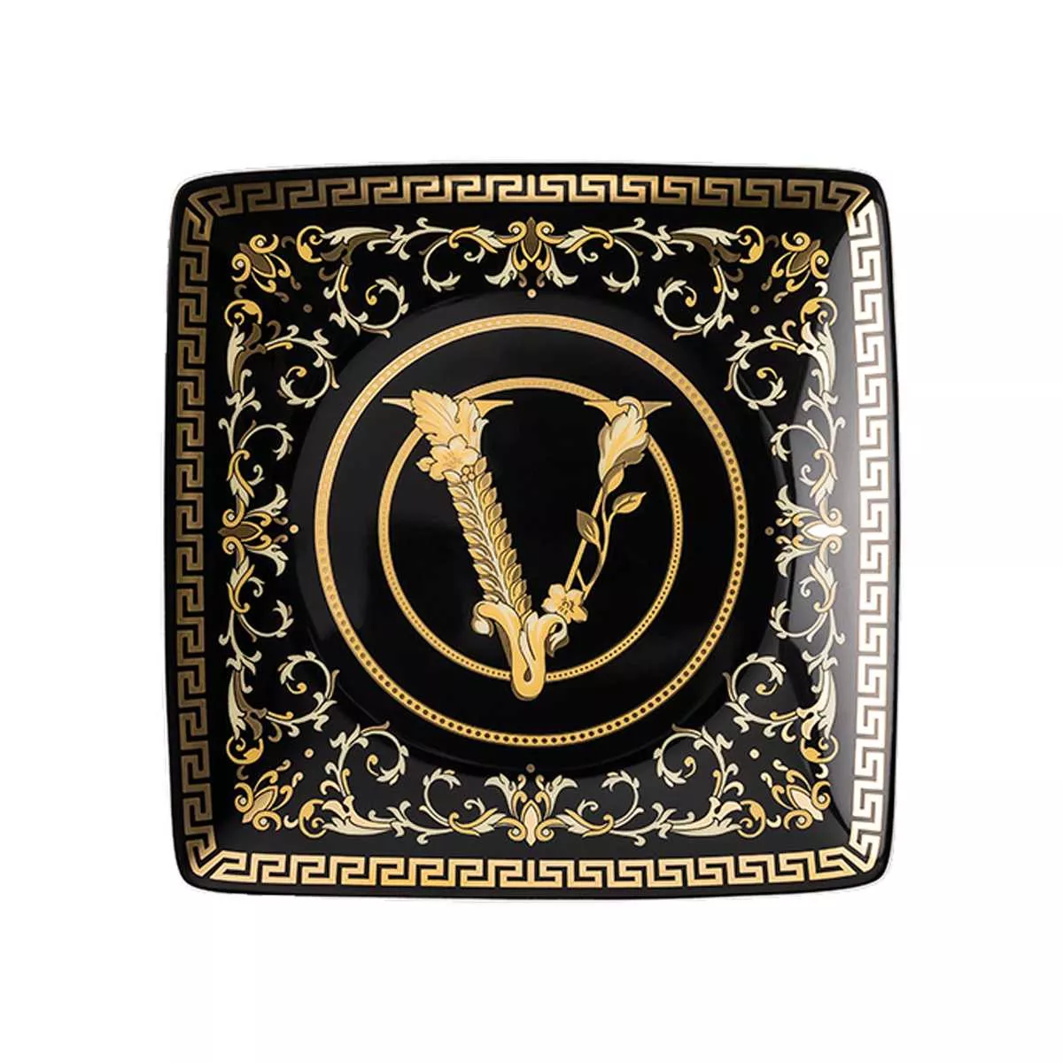 Блюдо квадратное 12 см Rosenthal Versace Virtus Gala Black (11940-403729-15253) - Фото nav 2