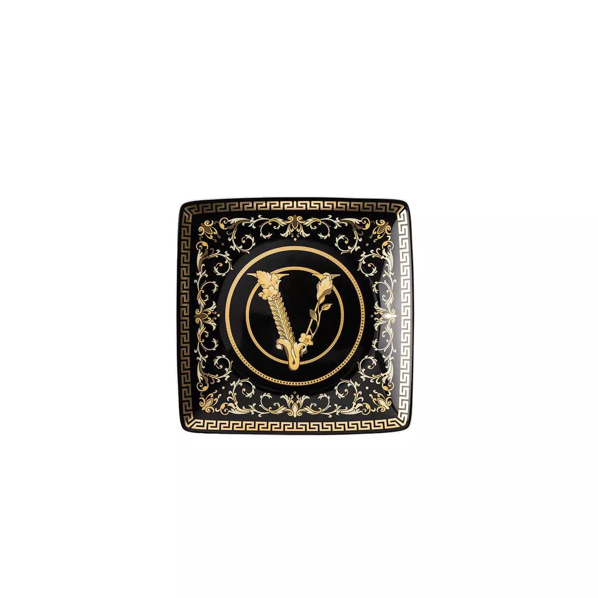 Блюдо квадратное 12 см Rosenthal Versace Virtus Gala Black (11940-403729-15253) - Фото nav 1