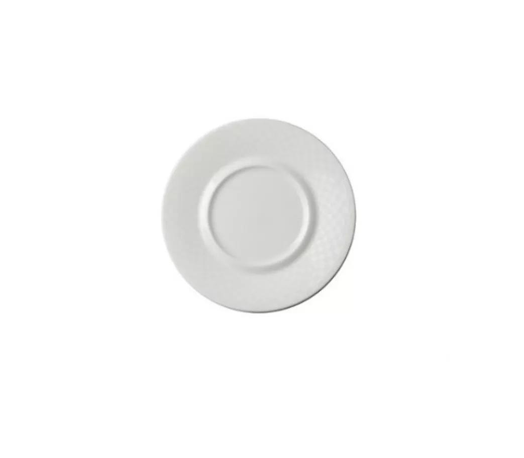 Блюдце кофейное Dibbern Cross White Squares, диаметр 15,8 см (02 111 200 03) - Фото nav 1