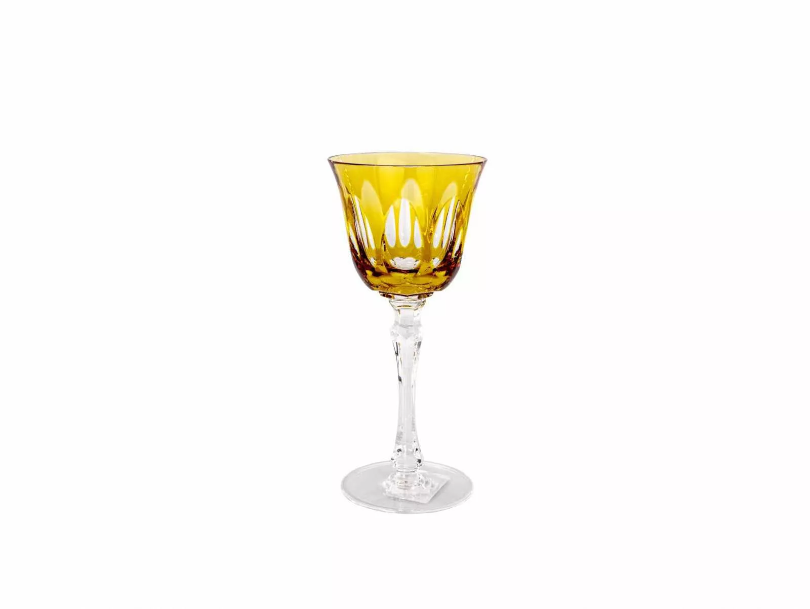Бокал для белого вина Cristallerie de Montbronn Andante Amber, обьем  0,2 л (104104-OC) - Фото nav 1