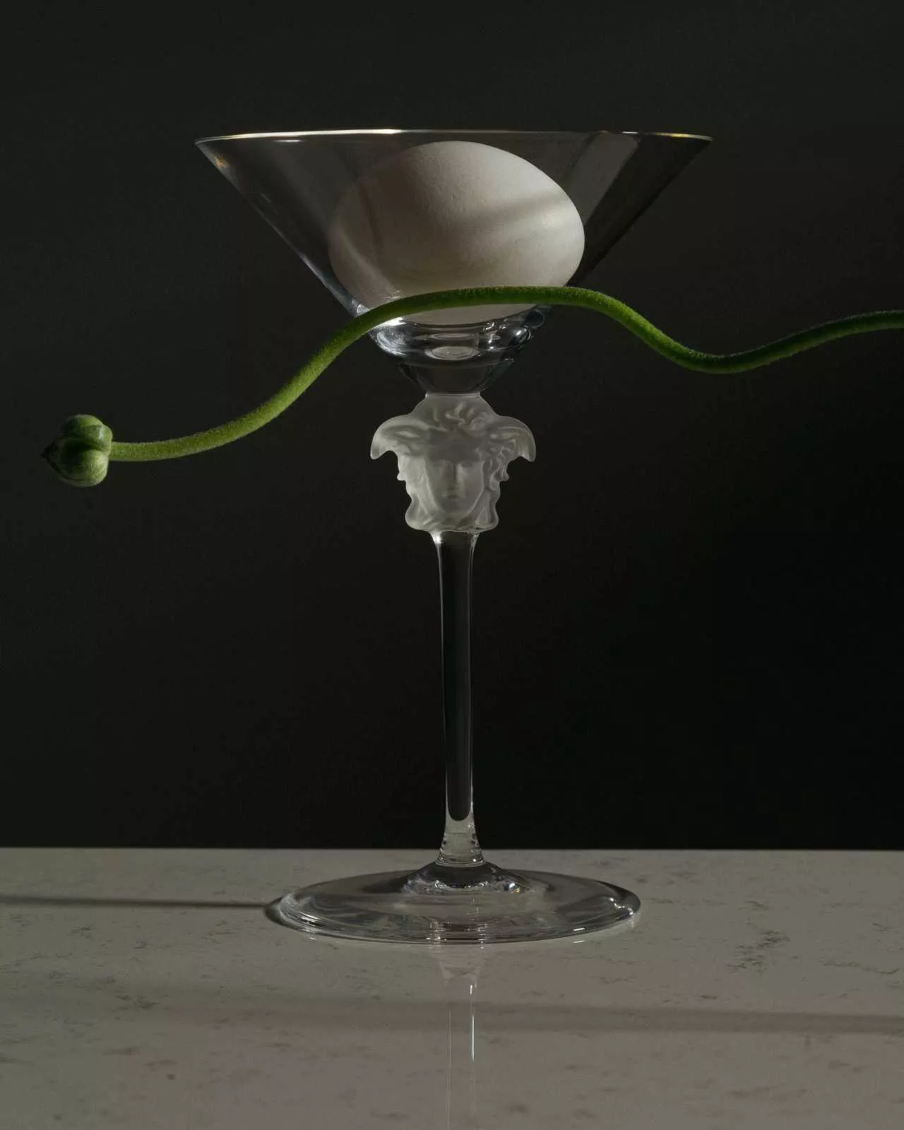 Бокал для коктелей 17,5 см Rosenthal Versace Medusa Lumiere (20665-110835-40703) - Фото nav 2