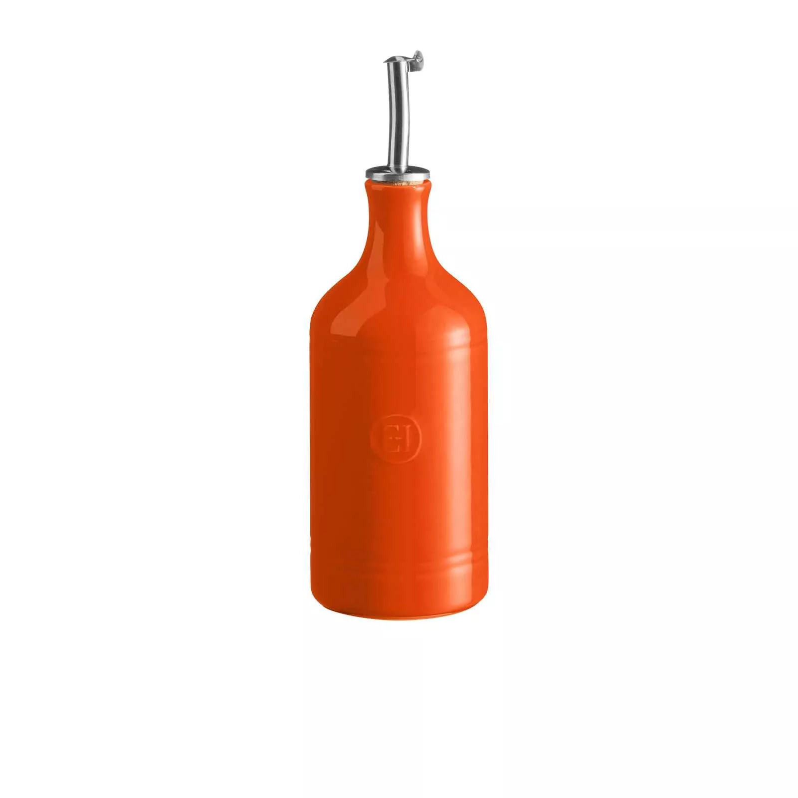 Бутылка для масла Emile Henry Kitchen Tools Toscane Оранжевая, объем 0,45 л (760215) - Фото nav 1