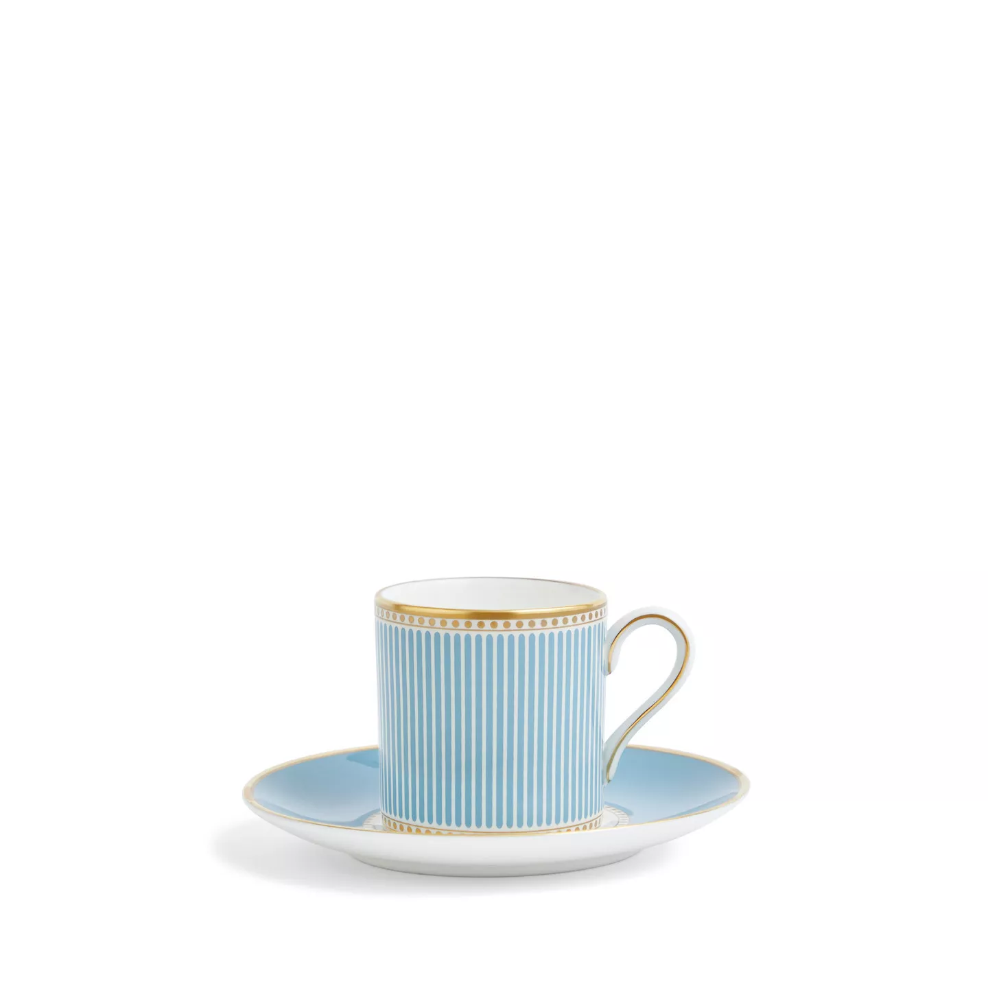 Чашка с блюдцем для эспрессо Wedgwood Helia, объем 0,07л (1065298) - Фото nav 1