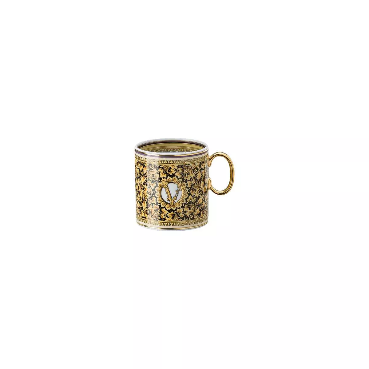 Чашка з блюдцем 0,1 л для еспресо Rosenthal Versace Barocco Mosaic (19335-403728-14715) - Фото nav 2