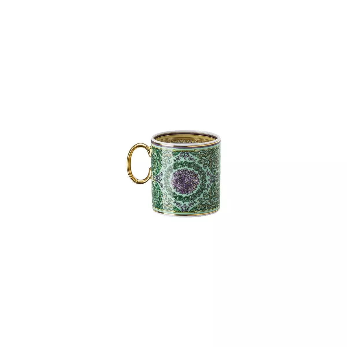 Чашка з блюдцем 0,1 л для еспресо Rosenthal Versace Barocco Mosaic (19335-403728-14715) - Фото nav 3