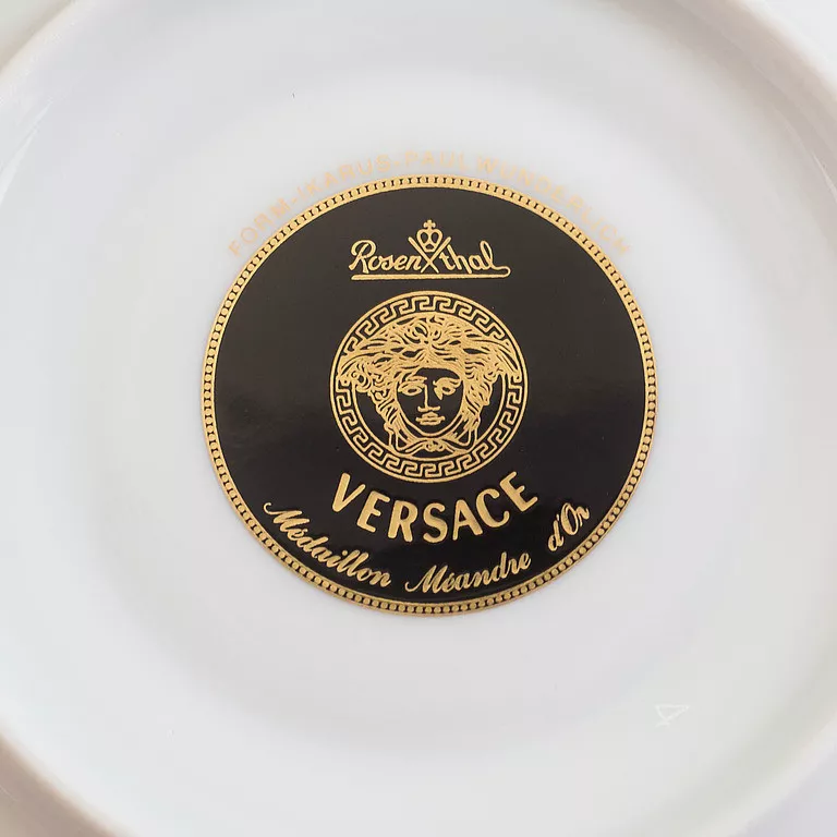 Чашка 0,18 л с блюдцем низкая Rosenthal Versace Ikarus (19310-409950-14740) - Фото nav 4