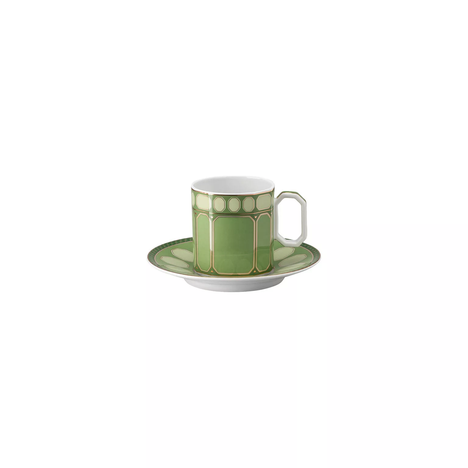 Чашка с блюдцем Rosenthal Swarovski Fern, объем 0,18 л (10570-426349-14740) - Фото nav 1