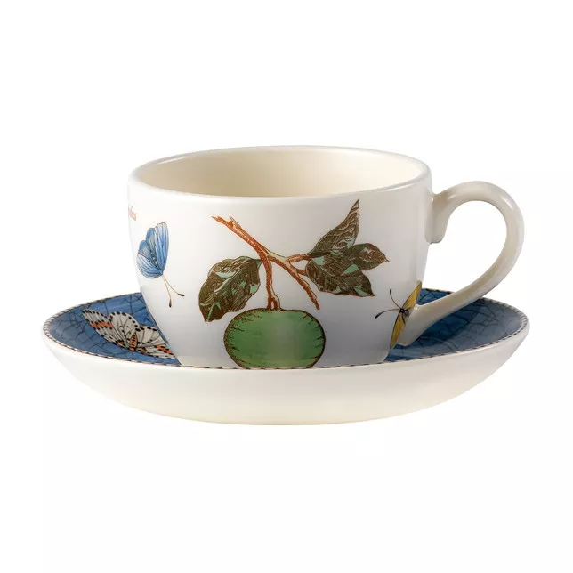 Чашка 0,2 л с блюдцем 16 см Wedgwood Sarah'S Garden Blue (1058017) - Фото nav 1
