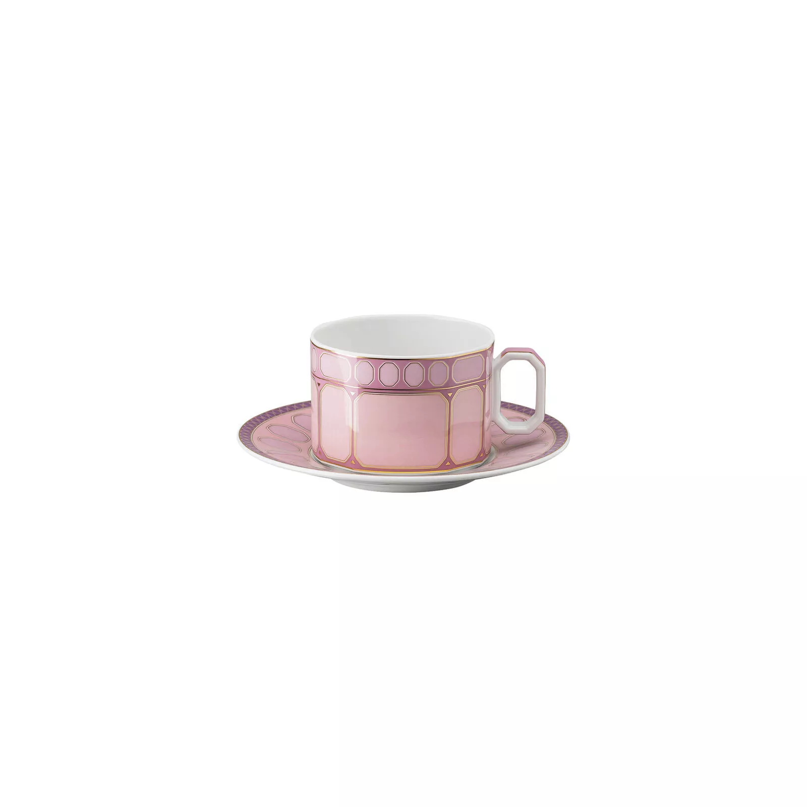 Чашка із блюдцем Rosenthal Swarovski Signum Rose, об'єм 0,26 л (10570-426350-14640) - Фото nav 1