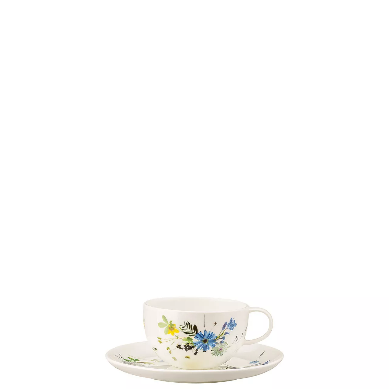 Чашка для чая/капучино Rosenthal Brillance Fleurs Des  Alpes, объем 0,25 л (10530-405108-14677) - Фото nav 3