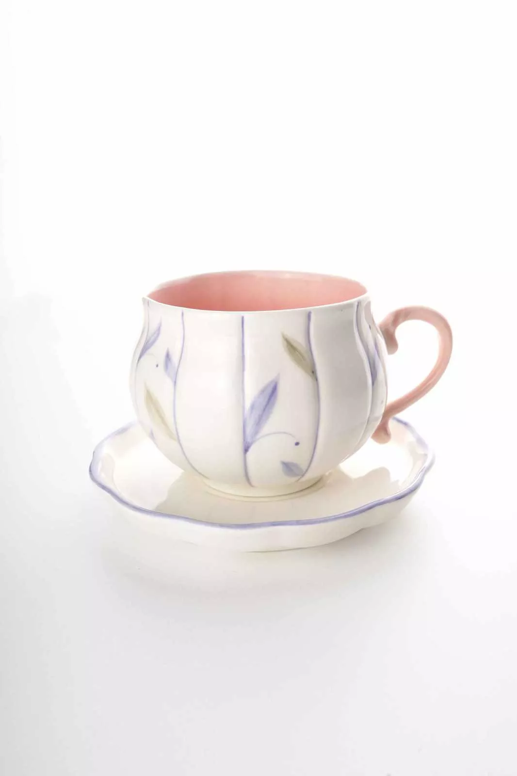 Чашка с блюдцем Art-Hall Ceramics Spring Collection, объем 0,22 л (SP-0105014) - Фото nav 1