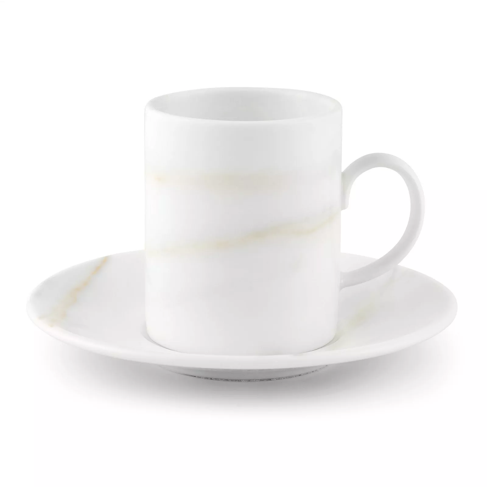 Чашка с блюдцем д/эспрессо Wedgwood Vera Wang Venato Imperial  (40024334) - Фото nav 1