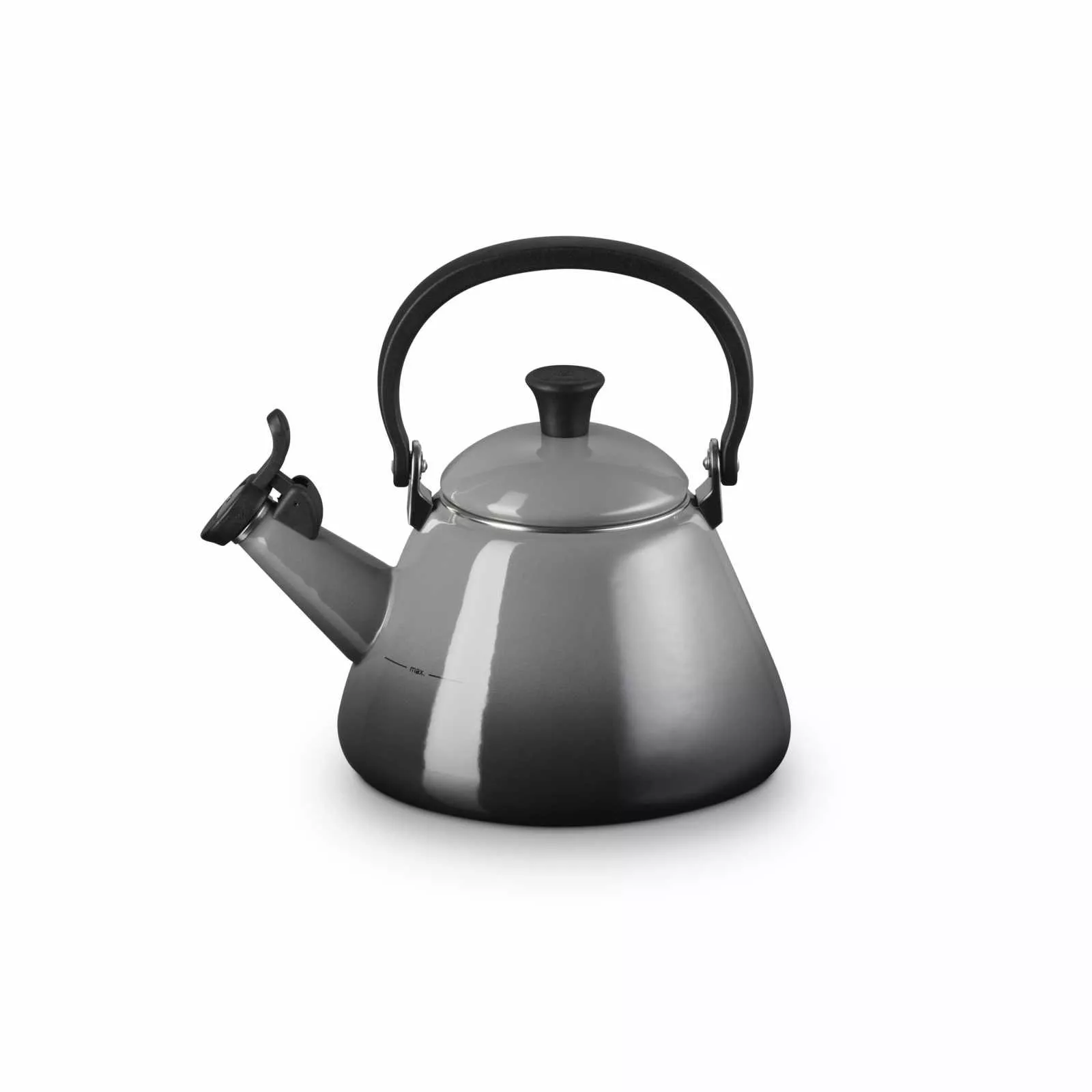 Чайник на газову плиту Le Creuset Kone Flint Grey, об'єм 1,6 л (40101024440000) - Фото nav 1