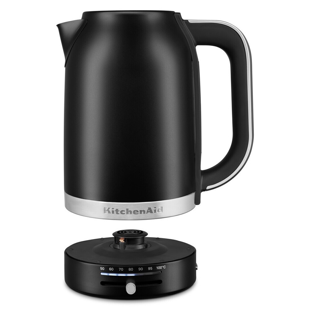 Чайник электрический KitchenAid Черный матовый, объем 1,7 л (5KEK1701EBM) - Фото nav 2