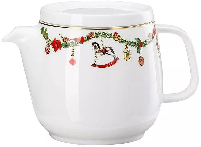 Чайник заварочный Hutschenreuther Nora Christmas, объем 0,7 л (02048-726037-14260) - Фото nav 1