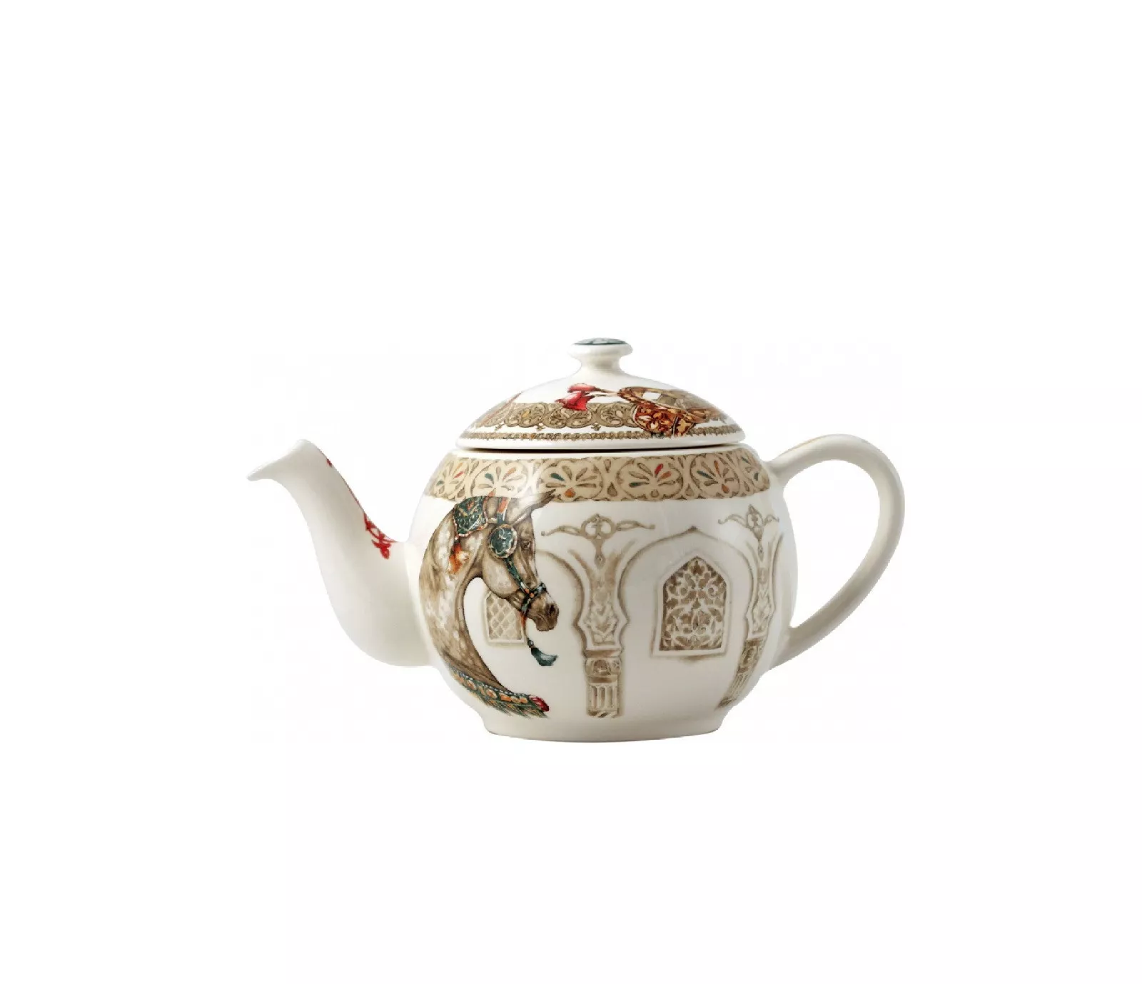 Чайник заварочный Gien Chevaux Du Vent, объем 1,1 л, высота 15 см (1751CTHE01) - Фото nav 2