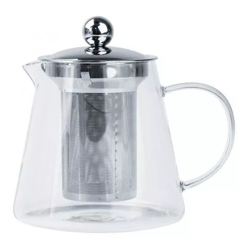 Чайник скляний заварювальний Cristel Theieres Transparentl, об'єм 0,8 л (TH08VS) - Фото nav 1