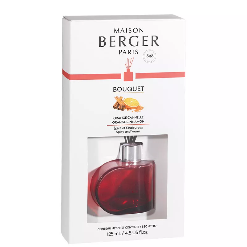 Диффузор ароматический Orange Cinnamon Maison Berger Paris Bouquet Alliance Red, объем 0,125 л (6297) - Фото nav 2