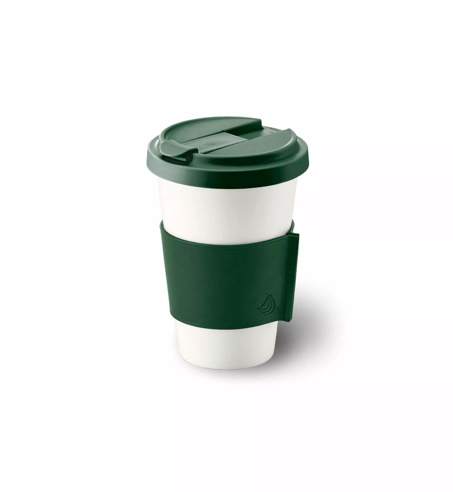 Дорожній кухоль з кришкою Dibbern Conical Cylindrical Green, об'єм 0,35 л (0214300004) - Фото main 1