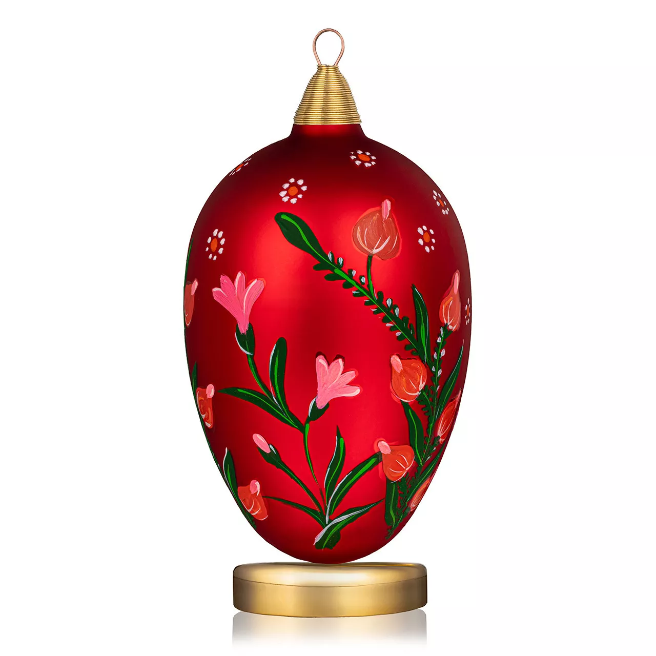 Іграшка новорічна Crystal Christmas Prymachenko's Fantastic Beats Red, розмір 14х8 см (MP008) - Фото nav 2