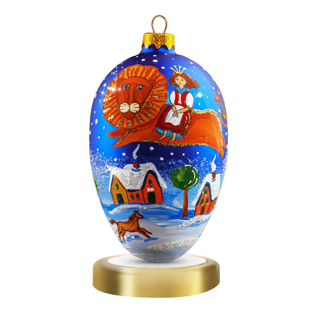 Игрушка новогодняя "Девочка" Crystal Christmas Fabulous Illustrations, размер 14х8 см (FI001) - Фото nav 1