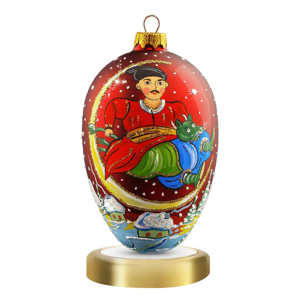 Игрушка новогодняя "Вакула" Crystal Christmas National Traditions, размер 14х8 см (NT004) - Фото nav 1