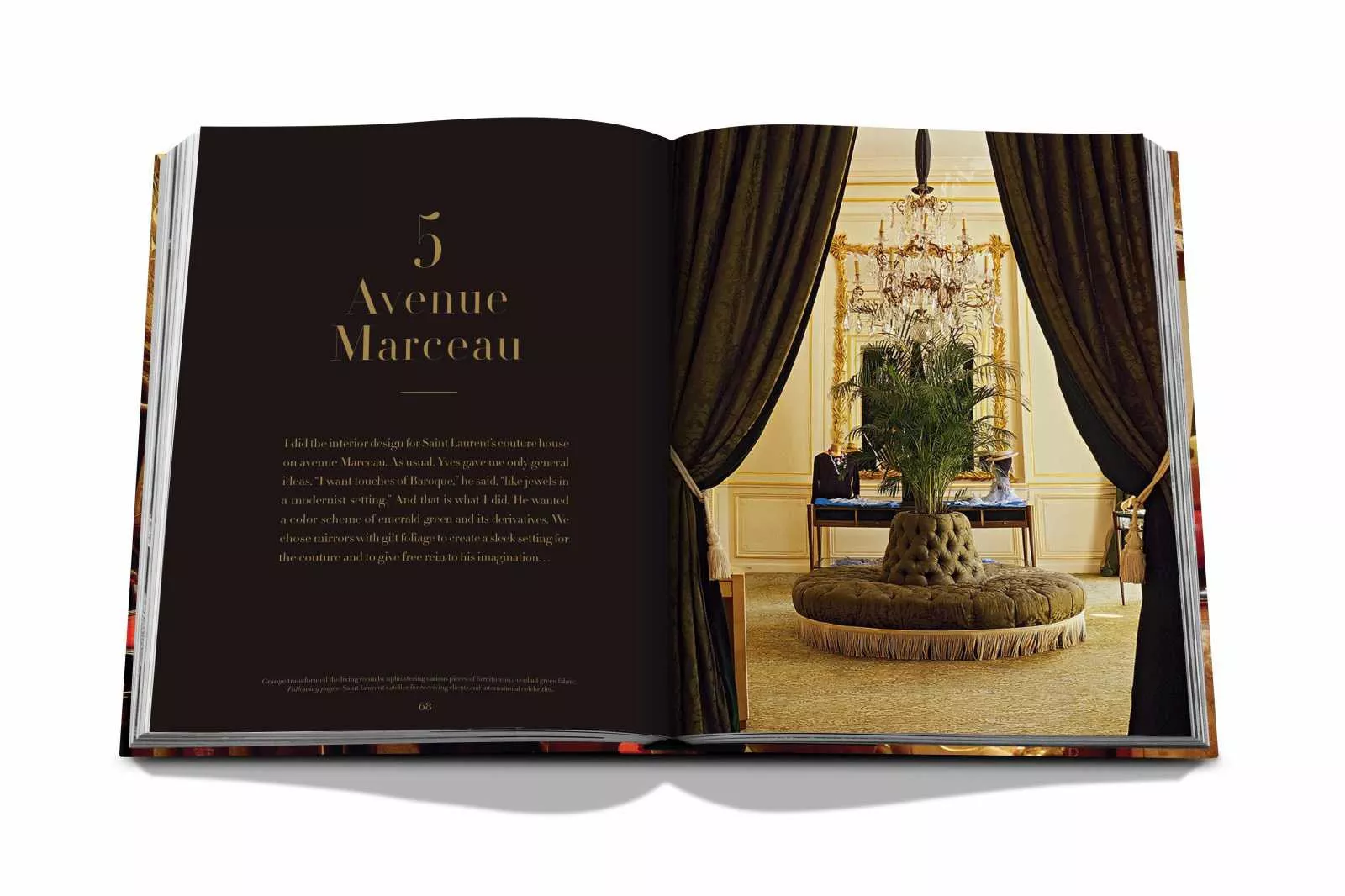 Книга "Yves Saint Laurent at Home" Assouline Classic Collection (9781649801234) - Фото nav 7