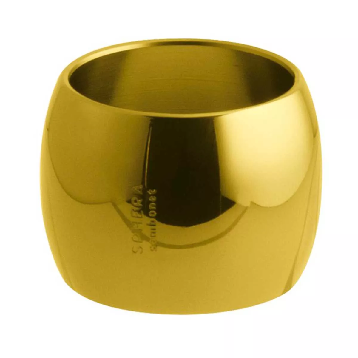 Кольцо для салфетки Sambonet Sphera Gold (55994G00) - Фото nav 2